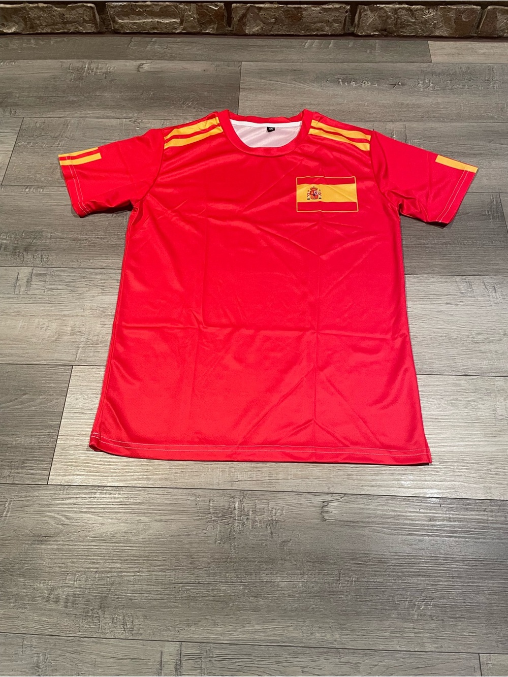 Vintage Spain Soccer jersey fútbol slim fit